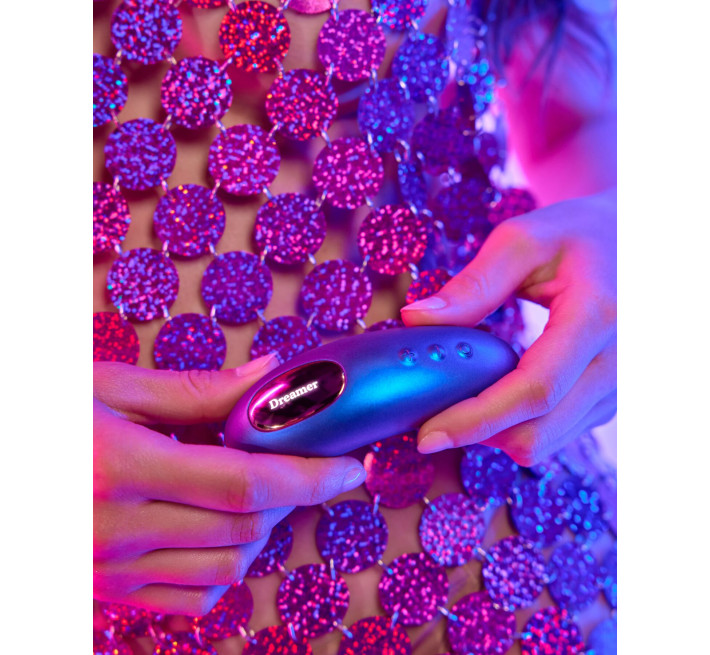 Вакуумний кліторальний стимулятор Love To Love DREAMER – IRIDESCENT NIGHT, пестощі язичком, пульт