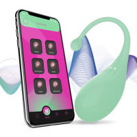 Смарт-віброяйце Adrien Lastic Palpitation Mint з глибокою вібрацією Смарт-віброяйце Adrien Lastic Palpitation Mint з глибокою вібрацією