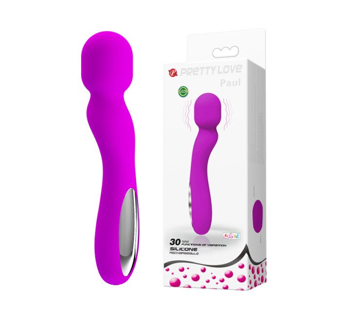 Вібромасажер Pretty Love Paul Massager Pink