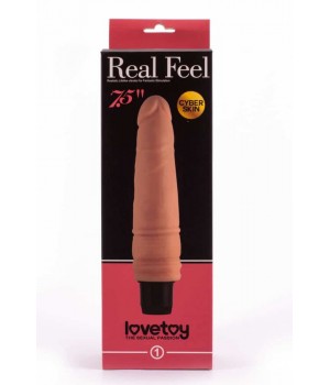 Реалистичный вибратор LoveToy Reel Feel Vibrator Flesh 7,5