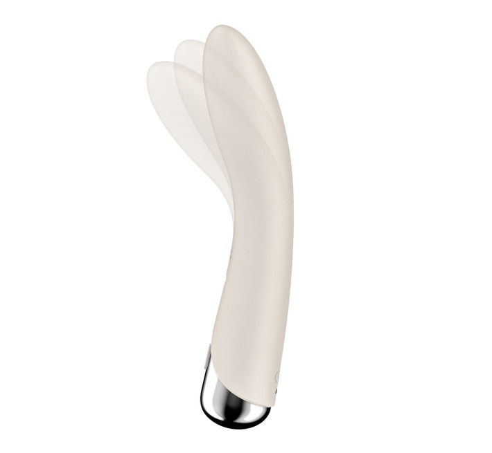 Вибратор точки G с вращением Satisfyer Spinning Vibe 1 Beige, 2 мотора
