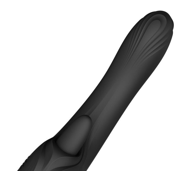 Вібратор-кролик Zalo Ares Obsidian Black