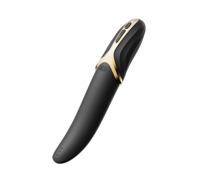Вибратор Zalo – EVE Obsidian Black, вибрация + ротация, имитация язычка, подогрев до 39 °C
