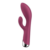 Вибратор-кролик с ротацией Satisfyer Spinning Rabbit 1 Red, 3 мотора Вибратор-кролик с ротацией Satisfyer Spinning Rabbit 1 Red, 3 мотора