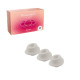 Змінні насадки Womanizer Premium, Classic, Liberty, Starlet - M, Сірі, 3 шт