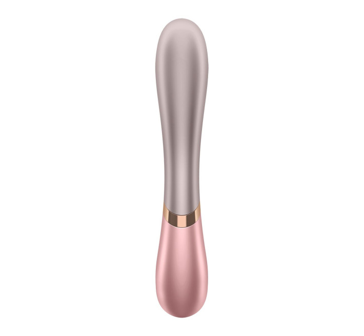 Смарт вібратор-кролик із підігрівом Satisfyer Hot Lover Pink