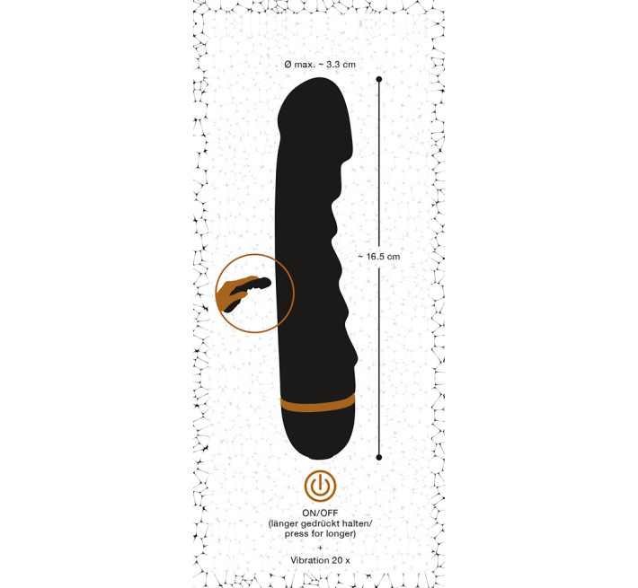 Вібратор You2Toys Bendy Ripple Vibrator