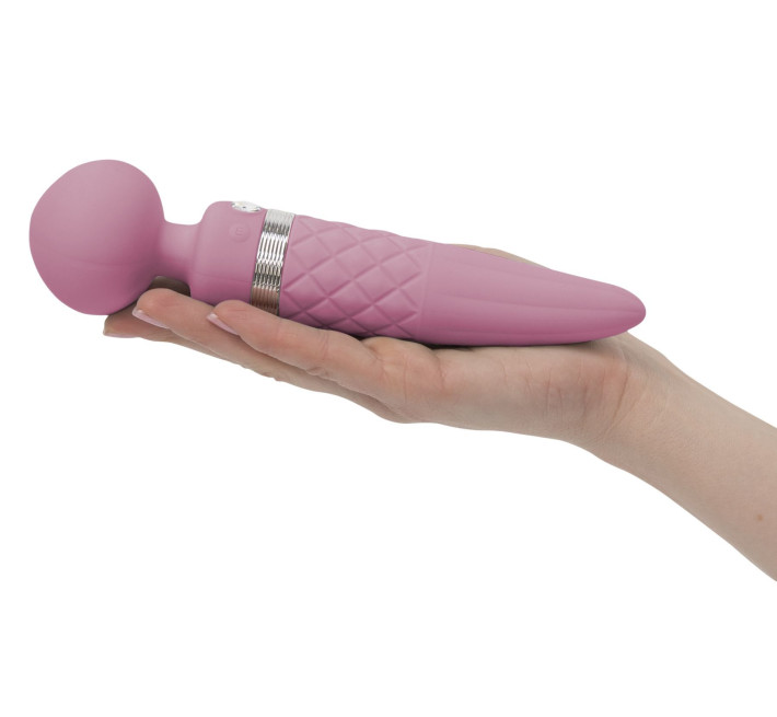 Вибромассажер 2-в-1 PILLOW TALK Sultry Розовый
