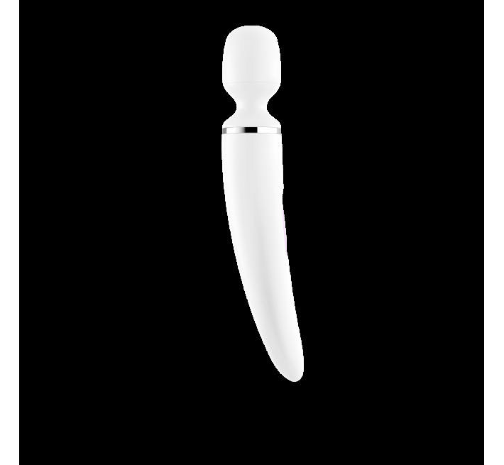 Вібромасажер Satisfyer Wand-er Woman Білий XXL