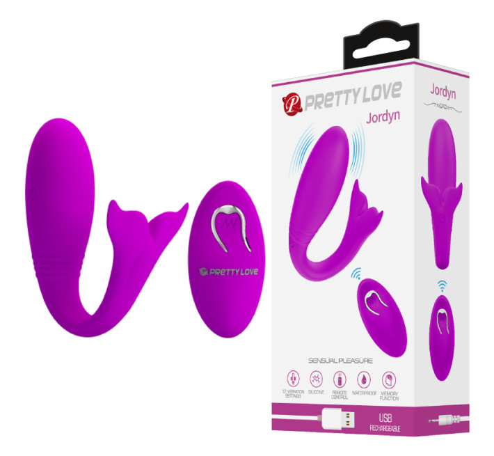 Вібратор Pretty Love Jordyn Stimulator Purple