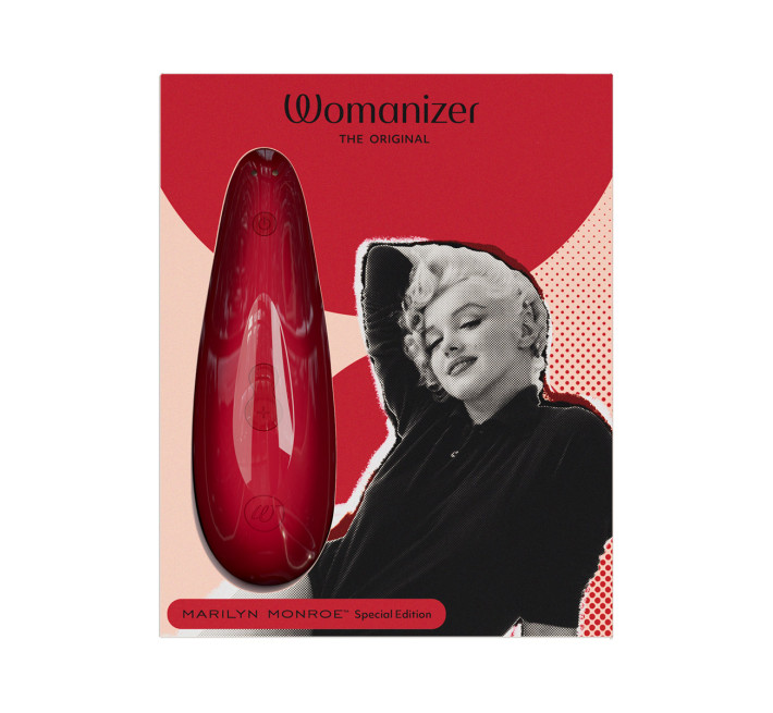 Вакуумный стимулятор клитора Womanizer Marilyn Monroe Vivid Red