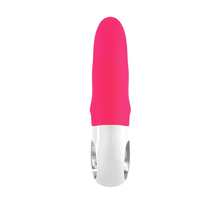 Вибратор-кролик Fun Factory MISS BI pink/white, 2 независимых мотора, диаметр 4,2 см
