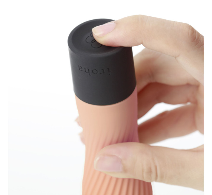 Вібратор IROHA ZEN Hanacha з ніжною ребристою поверхнею