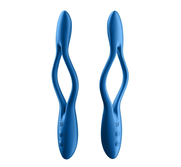 Універсальний гнучкий вібратор для пар Satisfyer Elastic Game Dark Blue