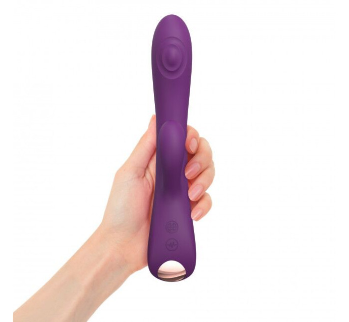 Вибратор-кролик с точечным массажем точки G - Love To Love Bunny&Clyde Фиолетовый
