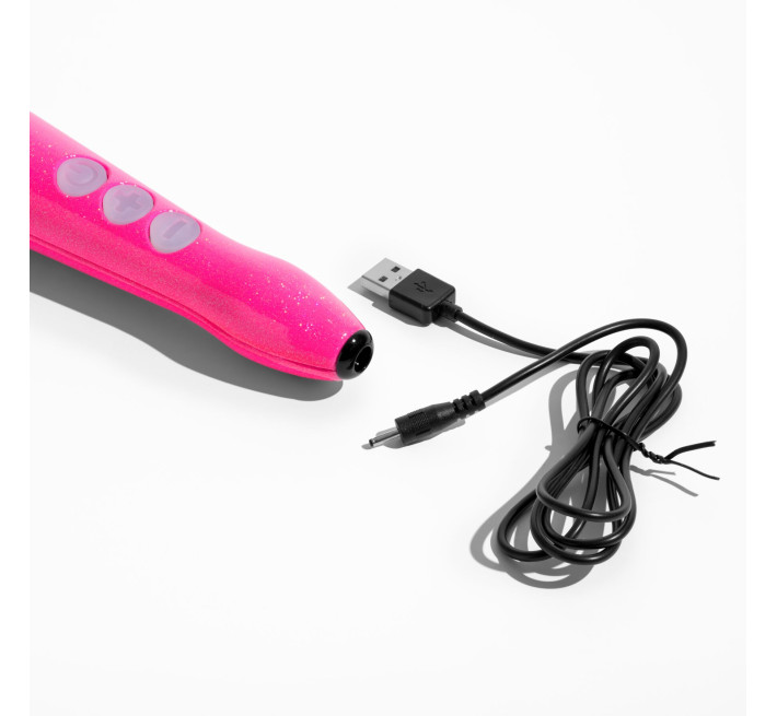 Вібромасажер DOXY Die Cast 3R Hot Pink, дуже потужний, перезаряджуваний, металевий корпус