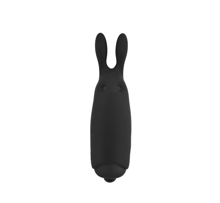 Минивибратор Adrien Lastic Lastic Pocket Vibe Rabbit Черный