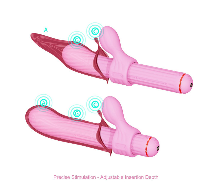 Вібратор Otouch Magic Stick S1 Plus - Pink