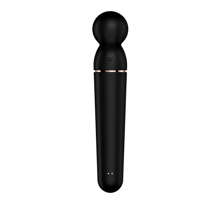 Вибромассажер Satisfyer Planet Wand-er Black/Rosegold, очень мощный, беспроводной