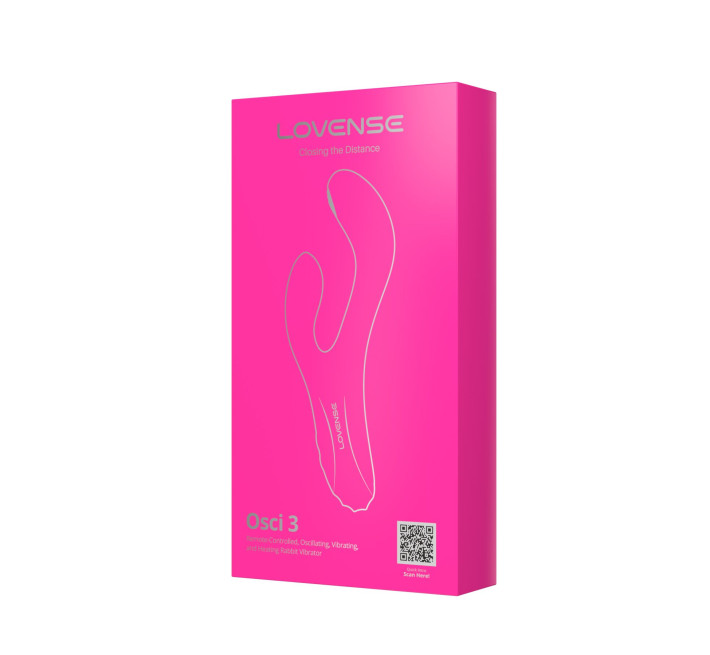 Осциллирующий смарт вибратор-кролик Lovense Osci 3