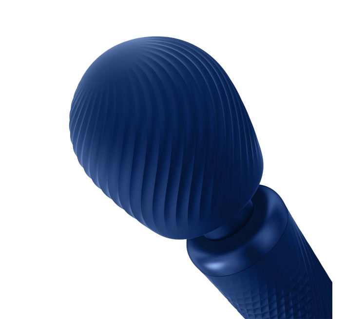 Вібромасажер Fun Factory VIM Vibrating Wand midnight blue, суперпотужний та легкий, до 6 годин роботи