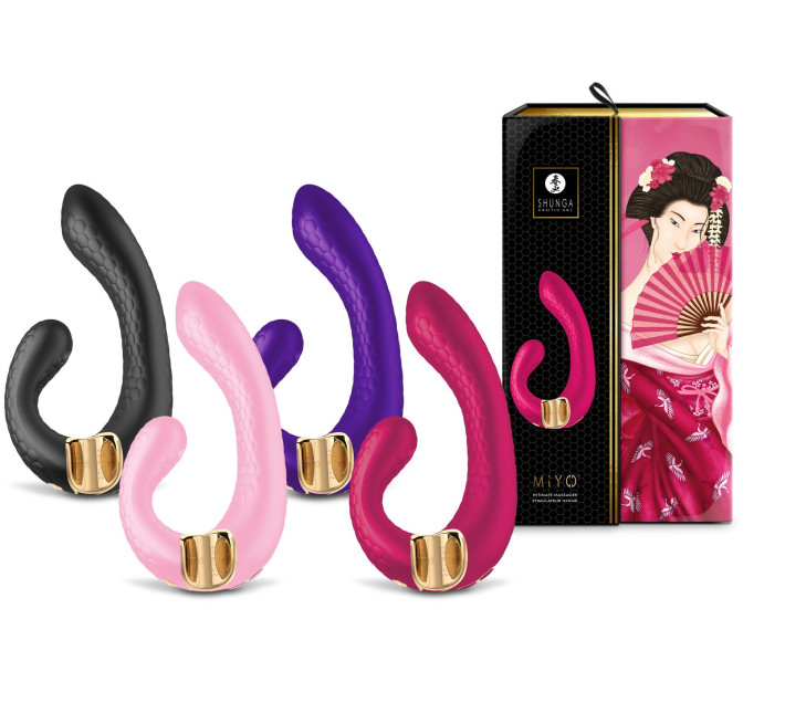 Вибратор-кролик Shunga Miyo Raspberry