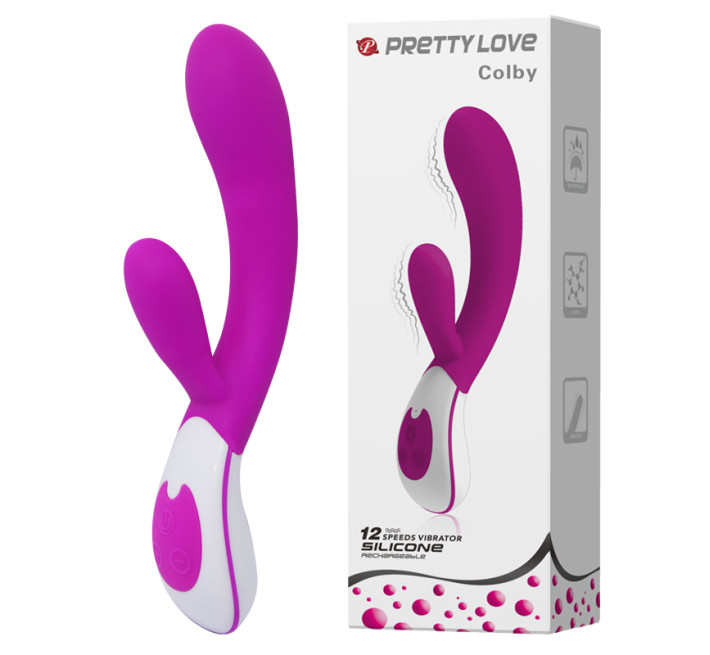 Hi-tech вібратор Pretty Love Colby Vibrator Фіолетовий