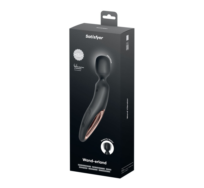 Вибромассажер Satisfyer Wand-erland (Black/Rosegold)