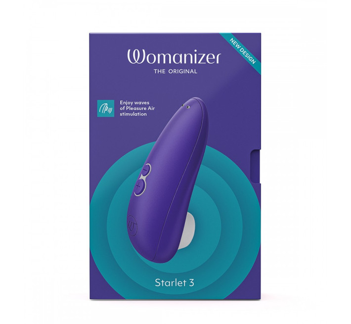 Вакуумный стимулятор клитора Womanizer Starlet 3 Indigo