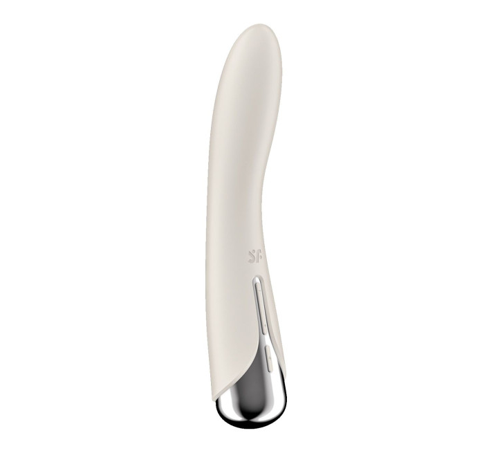 Вибратор точки G с вращением Satisfyer Spinning Vibe 1 Beige, 2 мотора