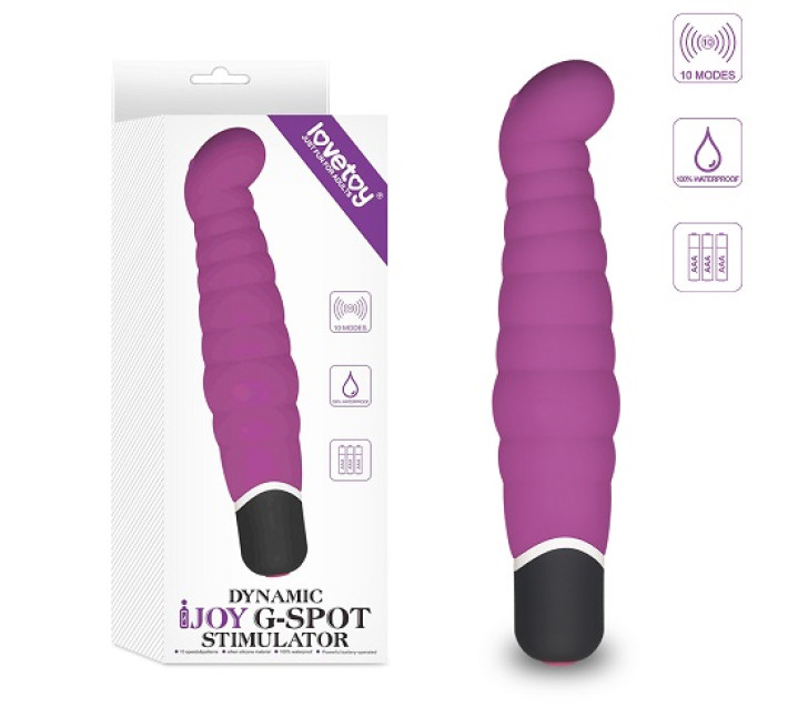 Вибратор LoveToy IJOY Dynamic G-spot Stimulator Фиолетовый