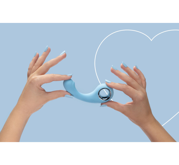 Вибратор для точки G FairyGasm BraveryAward blue