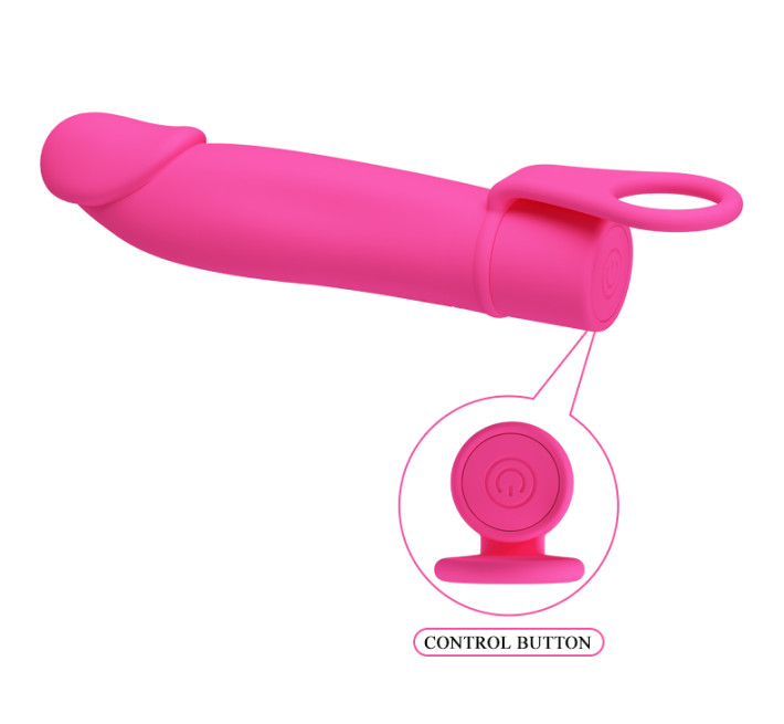 Вібратор Pretty Love Xiuhcoathl Рожевий