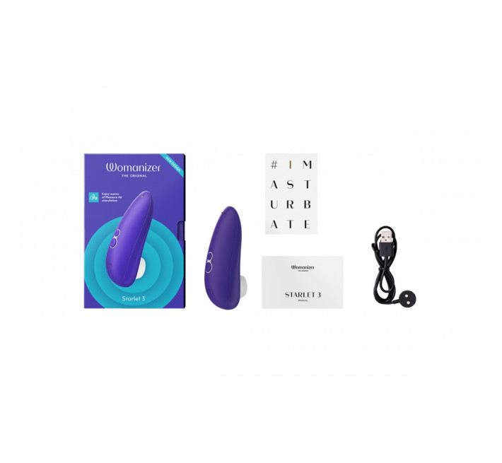 Вакуумный стимулятор клитора Womanizer Starlet 3 Indigo