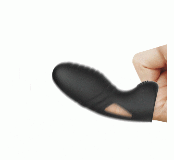 Насадка на палець Pretty Love Alan Finger Vibrator Black