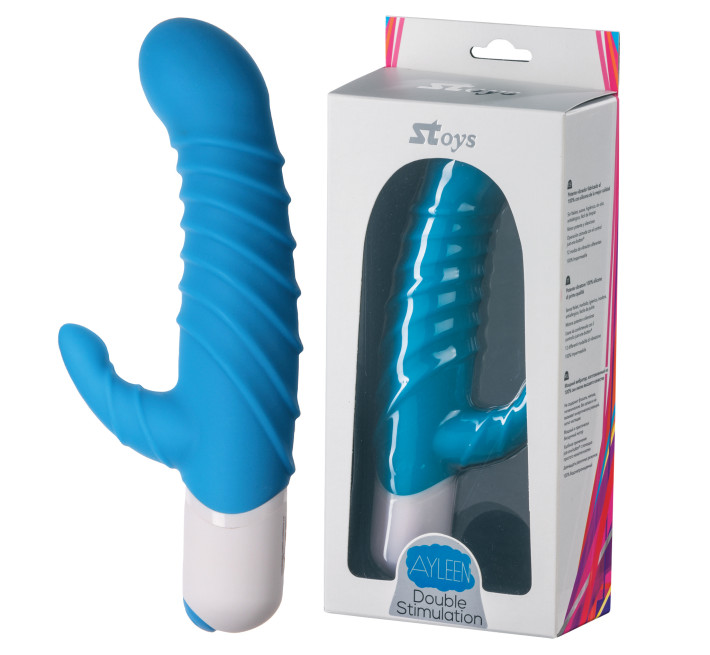 Вібратор StRubber SToys Ayleen Блакитний