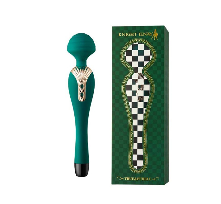 Вібромасажер-вібратор з відеокамерою Knight Jenay True & Pure ll, 2 мотори, підігрів