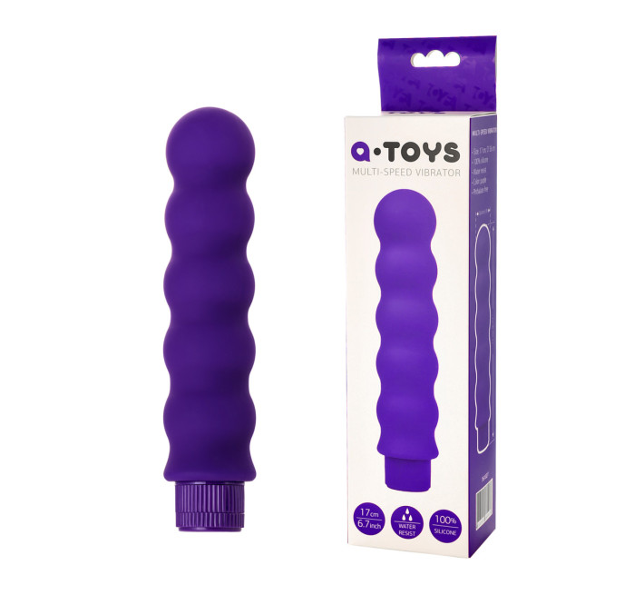 Оригінальний вібратор Toyfa A-Toys 17 см Фіолетовий