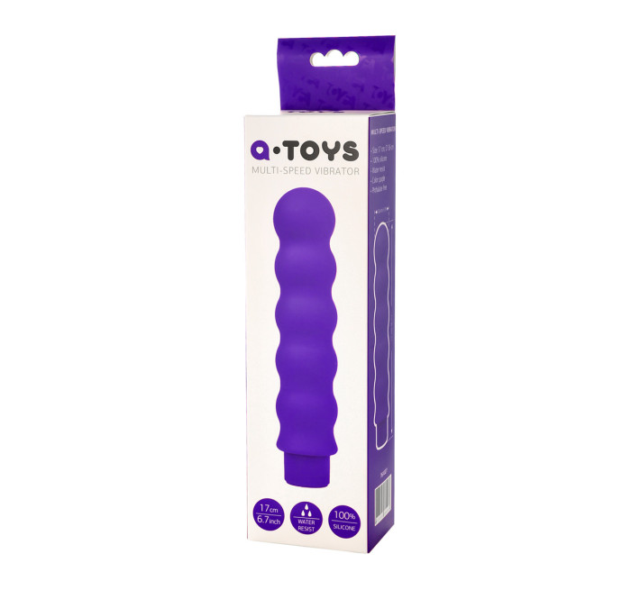 Оригінальний вібратор Toyfa A-Toys 17 см Фіолетовий
