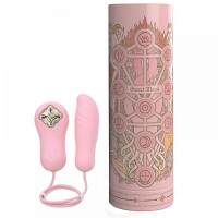 Виброяйцо-пульсатор с функцией нагрева Zalo Temptation Розовый