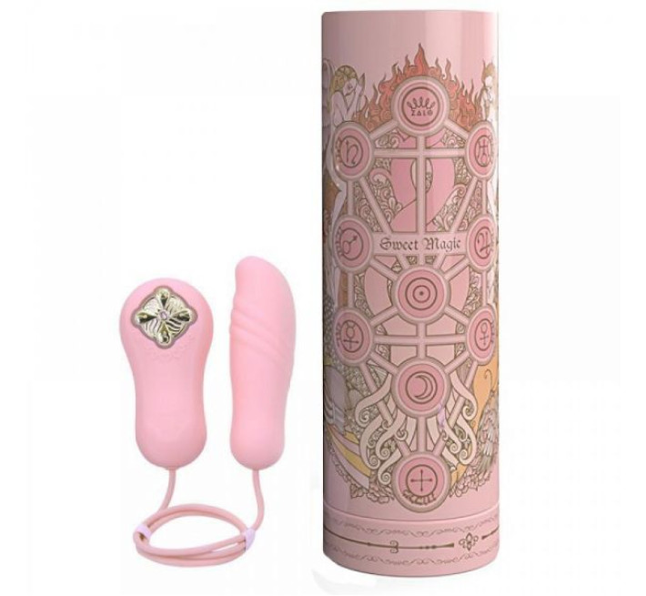 Виброяйцо-пульсатор с функцией нагрева Zalo Temptation Розовый