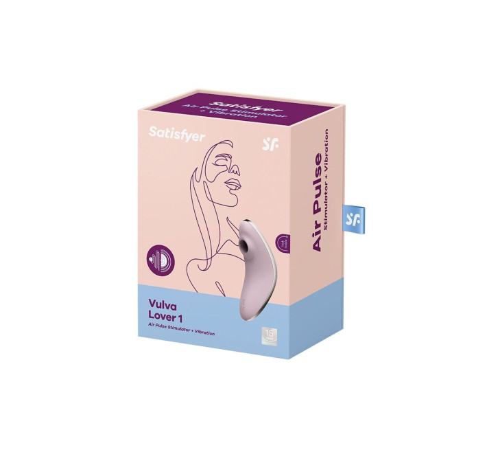 Вакуумний вібратор Satisfyer Vulva Lover 1 Violet