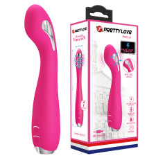 Стимулятор G-точки с электростимуляцией Pretty Love Hector Розовый