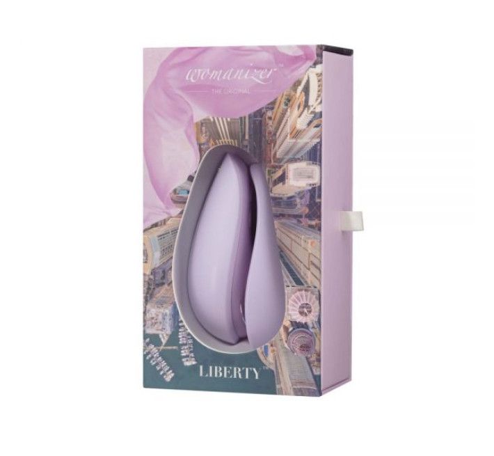 Вакуумный стимулятор клитора Womanizer Liberty Lilac