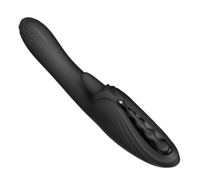 Вібратор-кролик Zalo Ares Obsidian Black