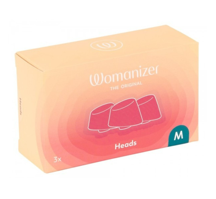Змінні насадки Womanizer Duo, Inside Out М, Зелені, 3 шт