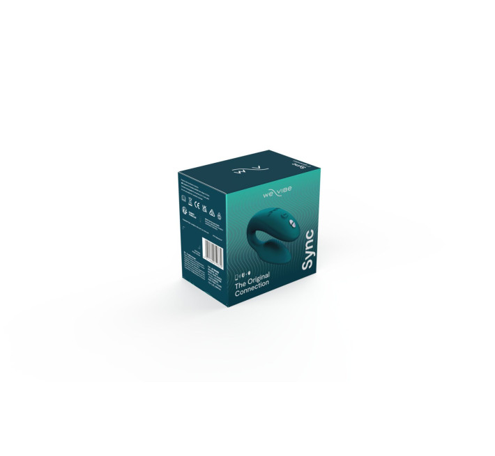 Смарт-вібратор для пар We-Vibe Sync 2 Green Velvet, 10 віброрежимів, пульт ДК
