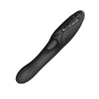 Вібратор-кролик Zalo Ares Obsidian Black