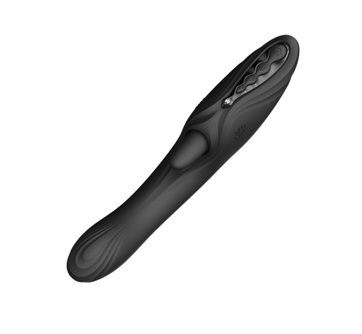 Вібратор-кролик Zalo Ares Obsidian Black