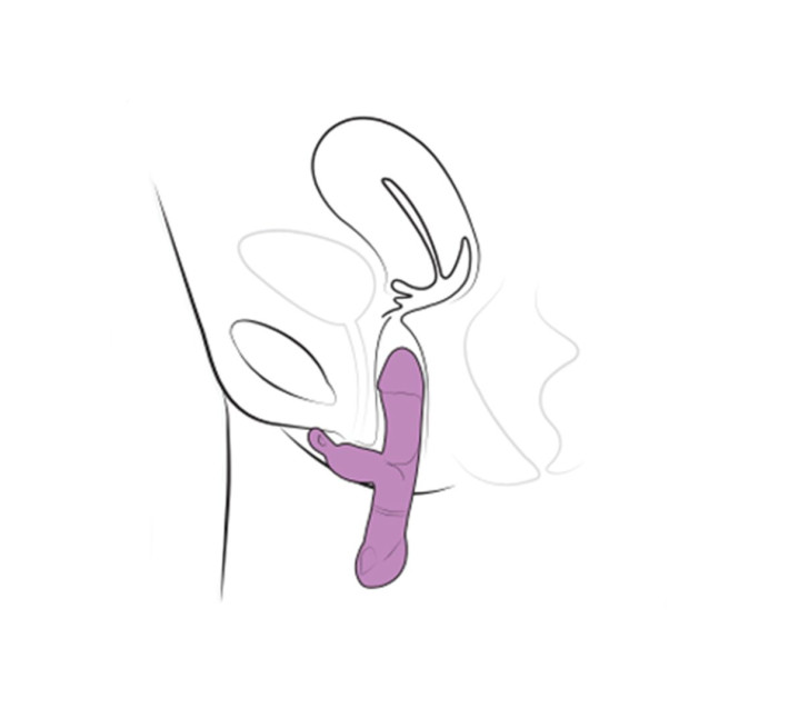 Перезаряжаемый вибратор-кролик Adrien Lastic Gaia 2.0.